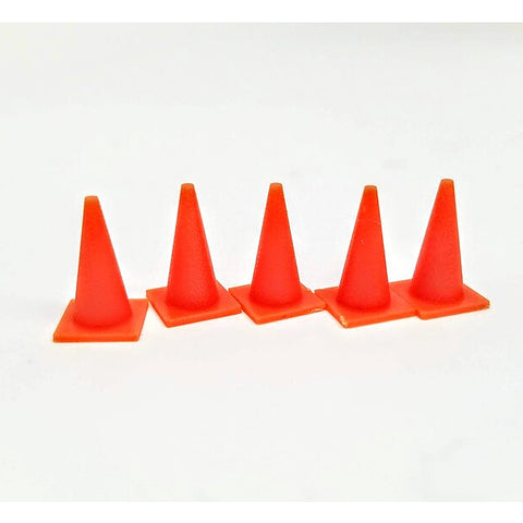 HO ORANGE TRAFFIC CONES (5)