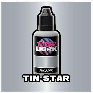 TURBO DORK Tin Star Metallic Acrylic Paint 20ml Bottle