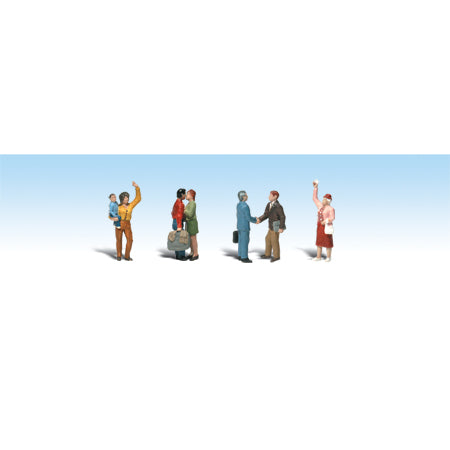 WOODLAND SCENICS HO Figures: Goodbye People