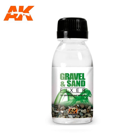 AKI Gravel & Sand Fixer Enamel 100ml Bottle
