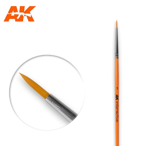 AKI 1 Size Synthetic Round Brush