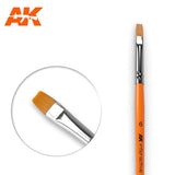 AKI 6 Size Synthetic Flat Brush