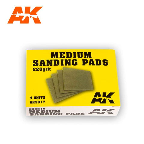 AKI COURSE SANDING PADS 220