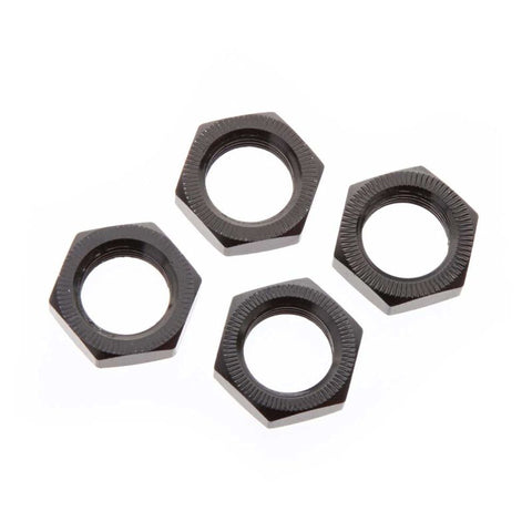 ARRMA ALUMINIUM WHEEL NUT 17mm (Black) (4pcs)