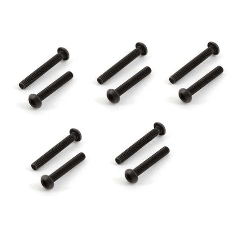 ARRMA BUTTON HEAD HEX MACHINE SCREW M3x20mm (10pcs)