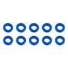 ASSOCIATED Ballstud Washers, 5.5x1.0 mm, blue aluminum