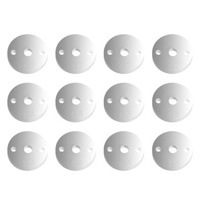 ASSOCIATED SHOCK PISTONS