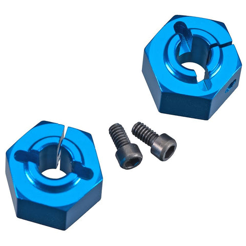 ASSOCIATED FT 12 mm Alum. Clamping Wheel Hexes, SC10 Rear