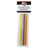 HOBBY STIX  Swizzle Stick Sanders (15 diff grits/Bag)