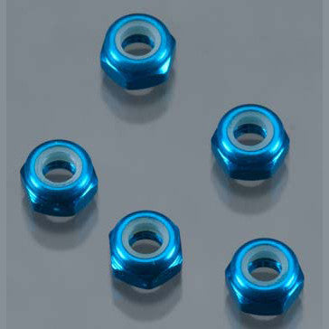 DURATRAX ALUMINUM LOCKNUT 3MM BLUE