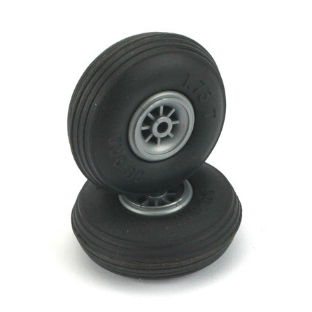 DUBRO TREADED WHEELS 1 3/4"