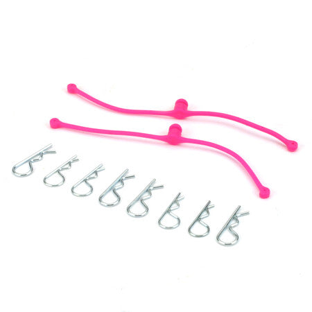 DUBRO BODY KLIP RETAINER PINK