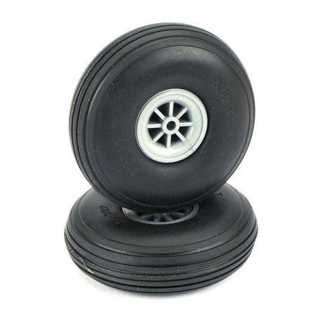 DUBRO Treaded Wheels,3"