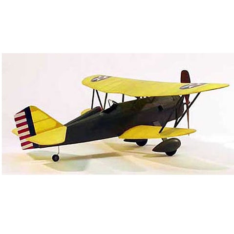 DUMAS 17-1/2" Wingspan Curtiss Hawk Rubber Pwd Aircraft Laser Cut Kit