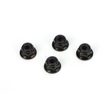 ECX FLANGED LOCK NUT 4MM