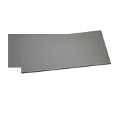 Black Styrene Sheets, .04x6x12" (2)