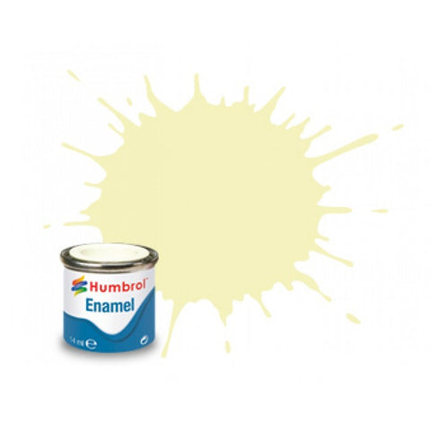 HUMBROL 14ml. Enamel Gloss Ivory