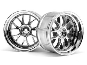 HPI LP35 LMR CHROME WHEELS (2)