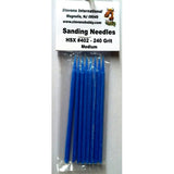 HOBBY STIX 240 Grit Medium Sanding Needles (8/Bag)