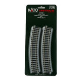KATO HO Unitrack R490mm 19-1/4" Radius Curve 22.5-Degree (4)