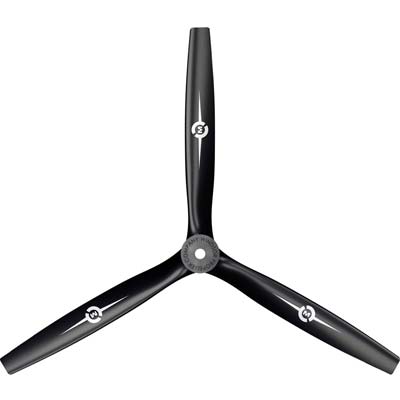 MASTER AIRSCREW 3B PROP 11X6 BLACK 11X6