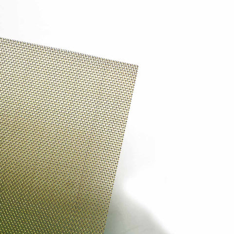1mm Square Mesh Brass Grating Metal Sheet 7.9”x5.5”