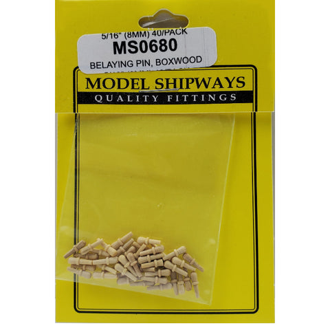 BELAYING PINS BOXWOOD 8MM
