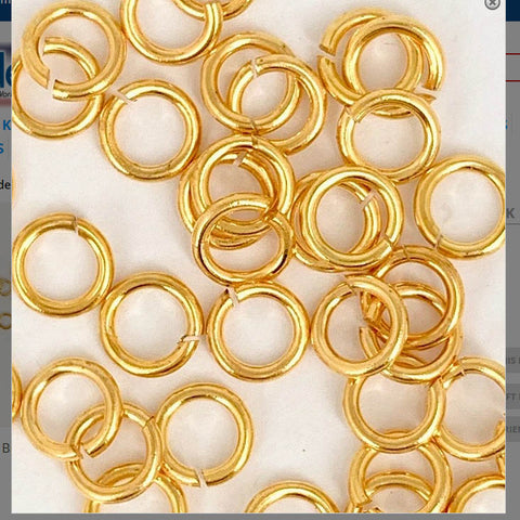 SPLIT RING BRASS 3/32"