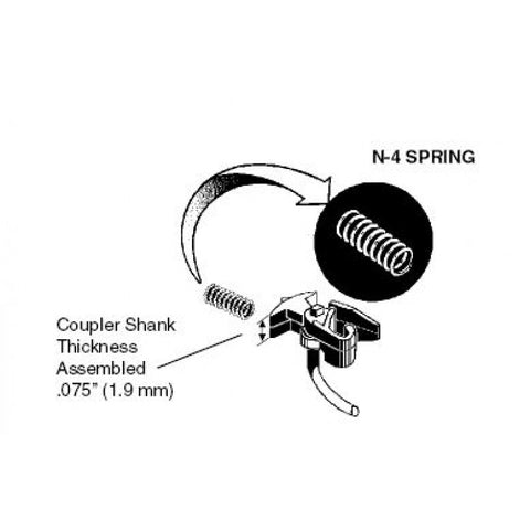 N CENTERING SPRINGS N-4 12-PACK