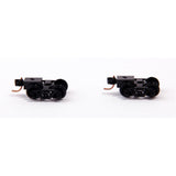 MICRO TRAINS N Andrews Trucks with short ext. couplers 1pr (1052)
