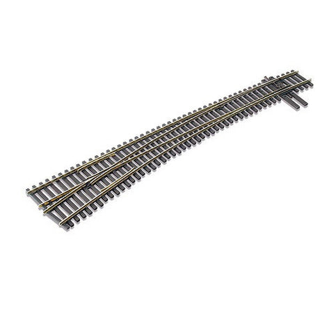PECO HO Code 83 #7 RH Curved Turnout