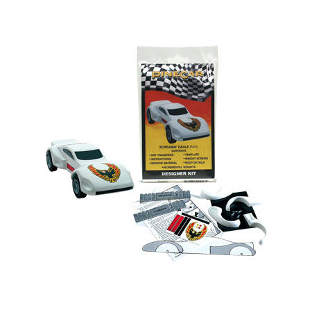 PINECAR Designer Car Kit, Screamin' Eagle