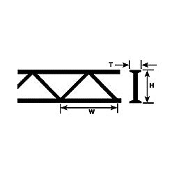 ABS 3/8" OPEN WEB TRUSS