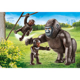 PLAYMOBIL GORILLA WITH BABIES