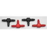 ROBART T TUBING COUPLER 1/8