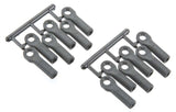 RPM TRAXXAS ROD ENDS LONG BLK
