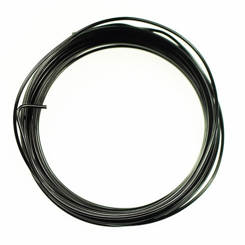 STEVENS BLACK 22-Gauge Single Strand Copper Plastic Coated Wire 32'/Roll