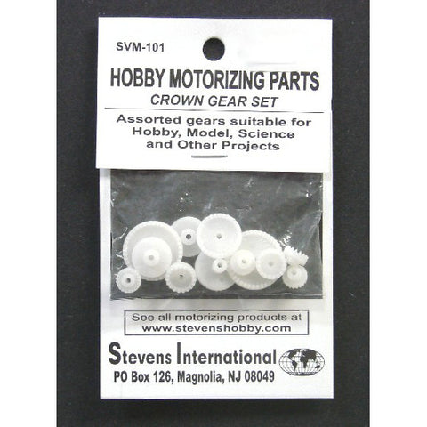 PLASTIC CROWN GEAR SET