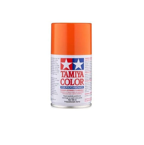 TAMIYA Polycarbonate Paint Spray PS-62 Pure Orange Spray