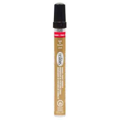 TESTORS 1/3oz. Tube Enamel Paint Marker Metallic Gold