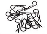 TRAXXAS BODY CLIPS BLACK