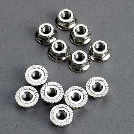 TRAXXAS 3MM FLANGED NUTS