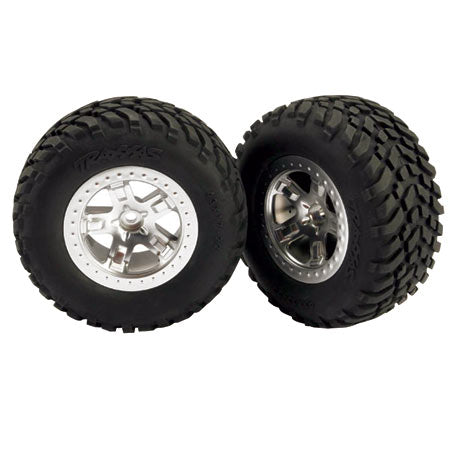 TRAXXAS TIRES WHEELS ASSEMBLED
