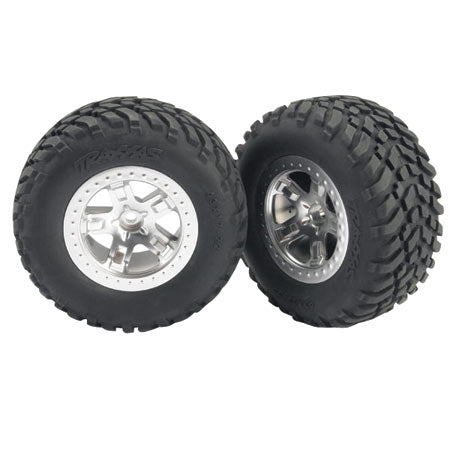 TRAXXAS TIRES WHEELS ASSEMBLED