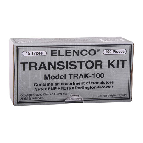 ELENCO 100 PCS TRANSISTOR KIT