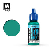 VALLEJO 17ml Bottle Metallic Green Mecha Color