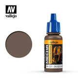 VALLEJO 17ml Bottle Oiled Earth Wash Mecha Color