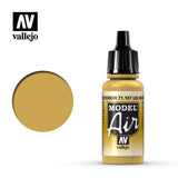 VALLEJO 	17ml Bottle US Interior Yellow Model Air