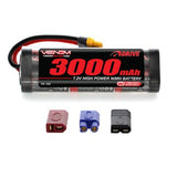 VENOM NIMH 7.2V 6-CELL 3000mah FLAT W/ UNI-2.0