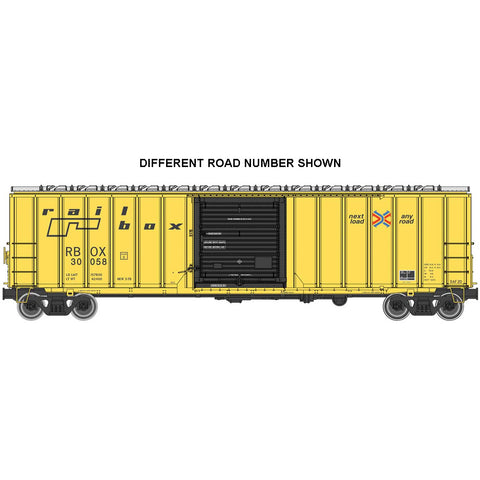 HO EXTERIOR POST BOXCAR RBOX3 HO SCALE